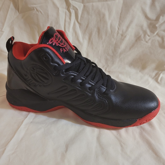 Black and Red Sneakers - Picture 4 of 10